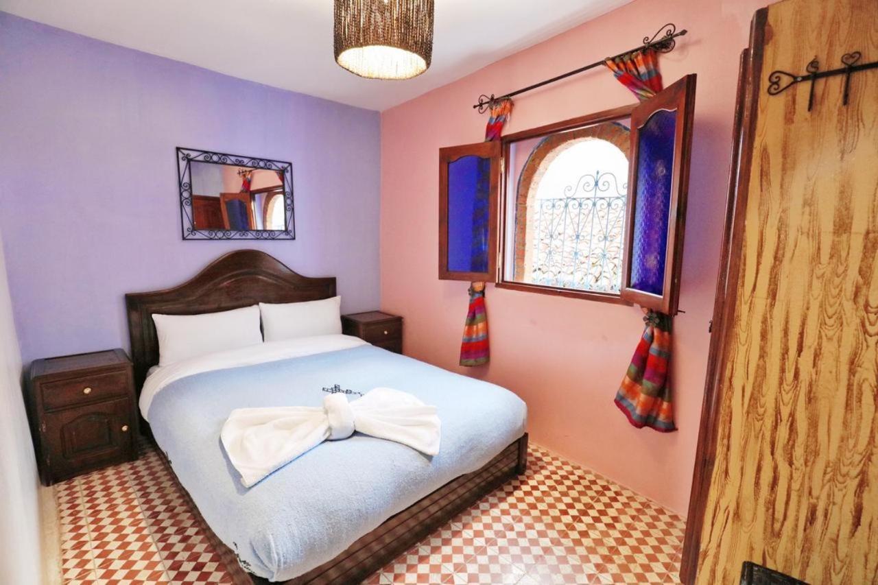 צ'פצ'אוונה Aymane Rooftop Budget Panoramic Hotel מראה חיצוני תמונה