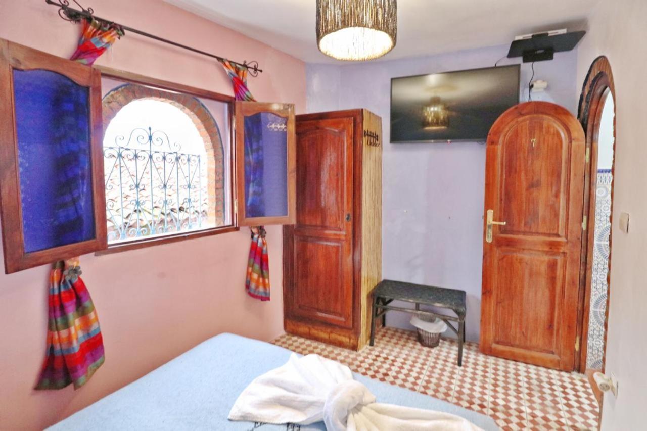 צ'פצ'אוונה Aymane Rooftop Budget Panoramic Hotel מראה חיצוני תמונה