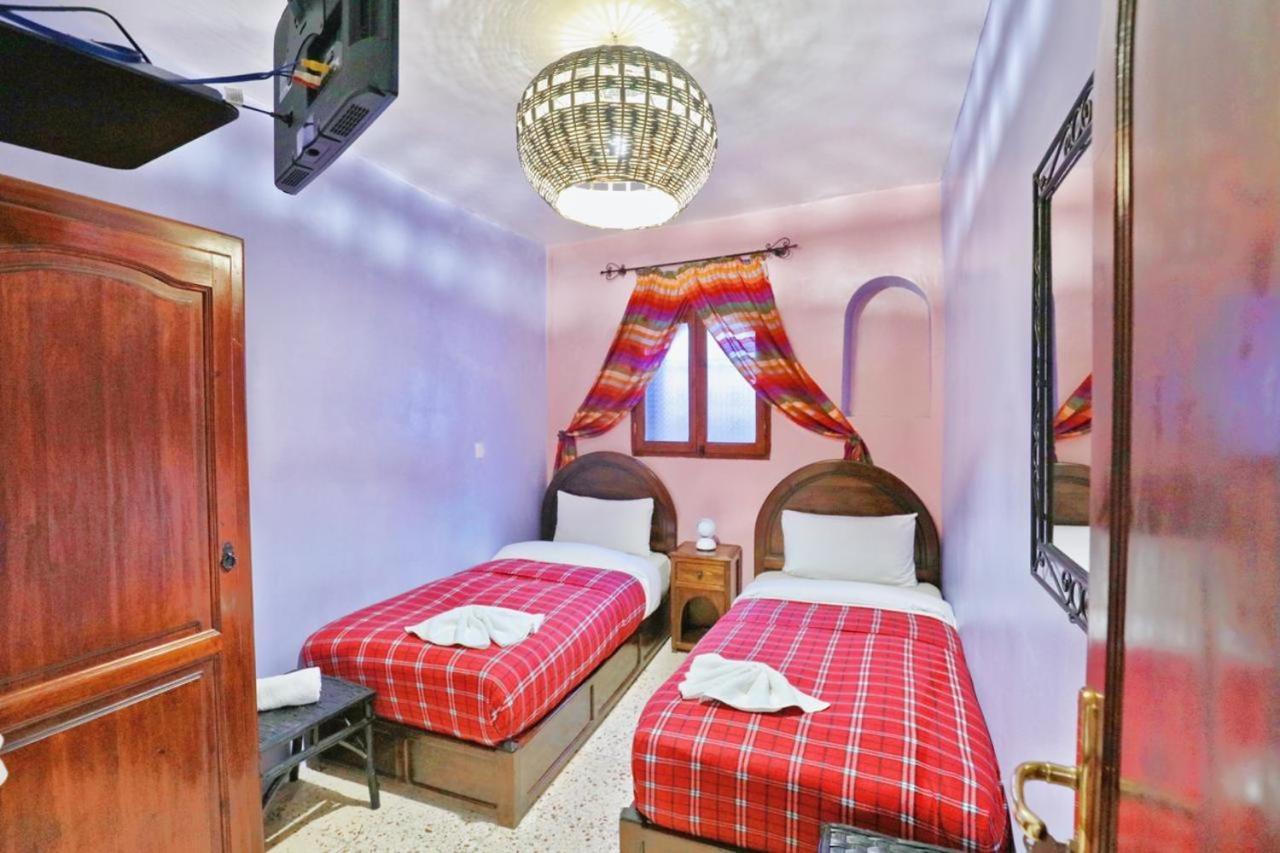צ'פצ'אוונה Aymane Rooftop Budget Panoramic Hotel מראה חיצוני תמונה