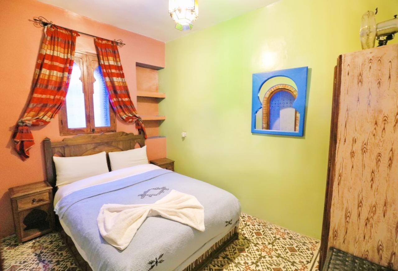 צ'פצ'אוונה Aymane Rooftop Budget Panoramic Hotel מראה חיצוני תמונה