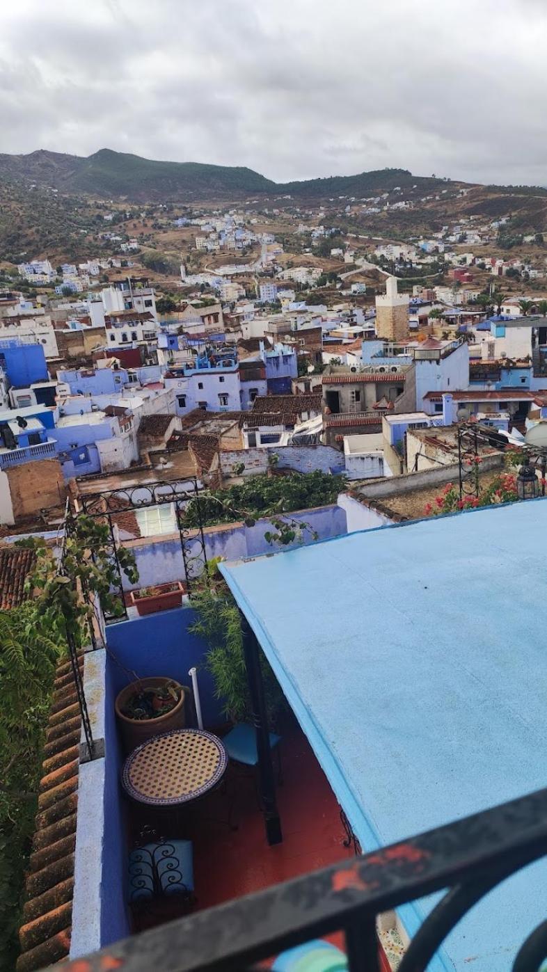 צ'פצ'אוונה Aymane Rooftop Budget Panoramic Hotel מראה חיצוני תמונה